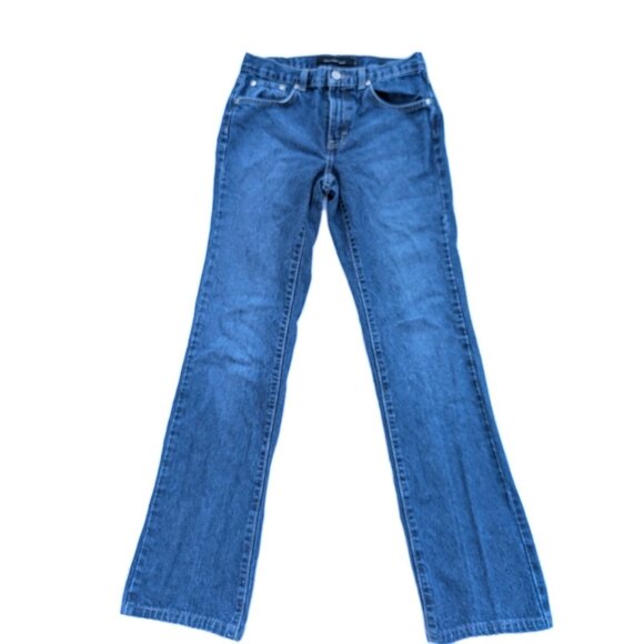 Calvin Klein Jeans Women's Size 6 Bootcut inseam 32" Bootcut 100% cotton Denim - Picture 2 of 16